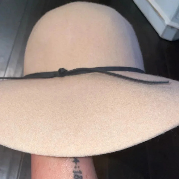 SAN DIEGO HAT COMPANY BOHO FLOPPY HAT WITH ROUND CROWN AND SUEDE BAND TAN O/S - Picture 5 of 11